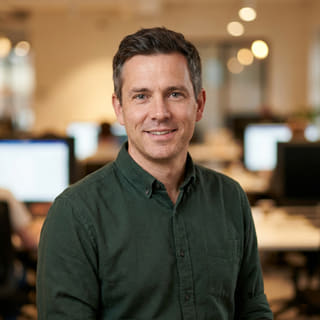 Daniel Carter, bei Prägewertum als Chief Technology Officer aufgeführt, auf einem Profilbild